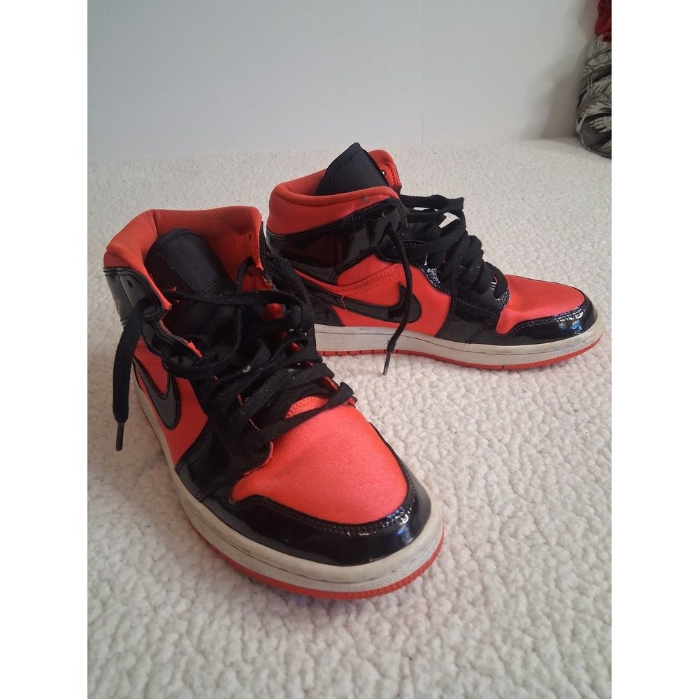 Nike Air Jordan 1 Mid SE Fearless Edison Chen CLOT Black/Punch Pink Womens 8